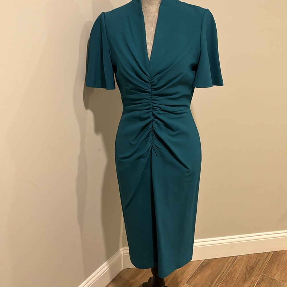 Karen Millen Dress Teal Green